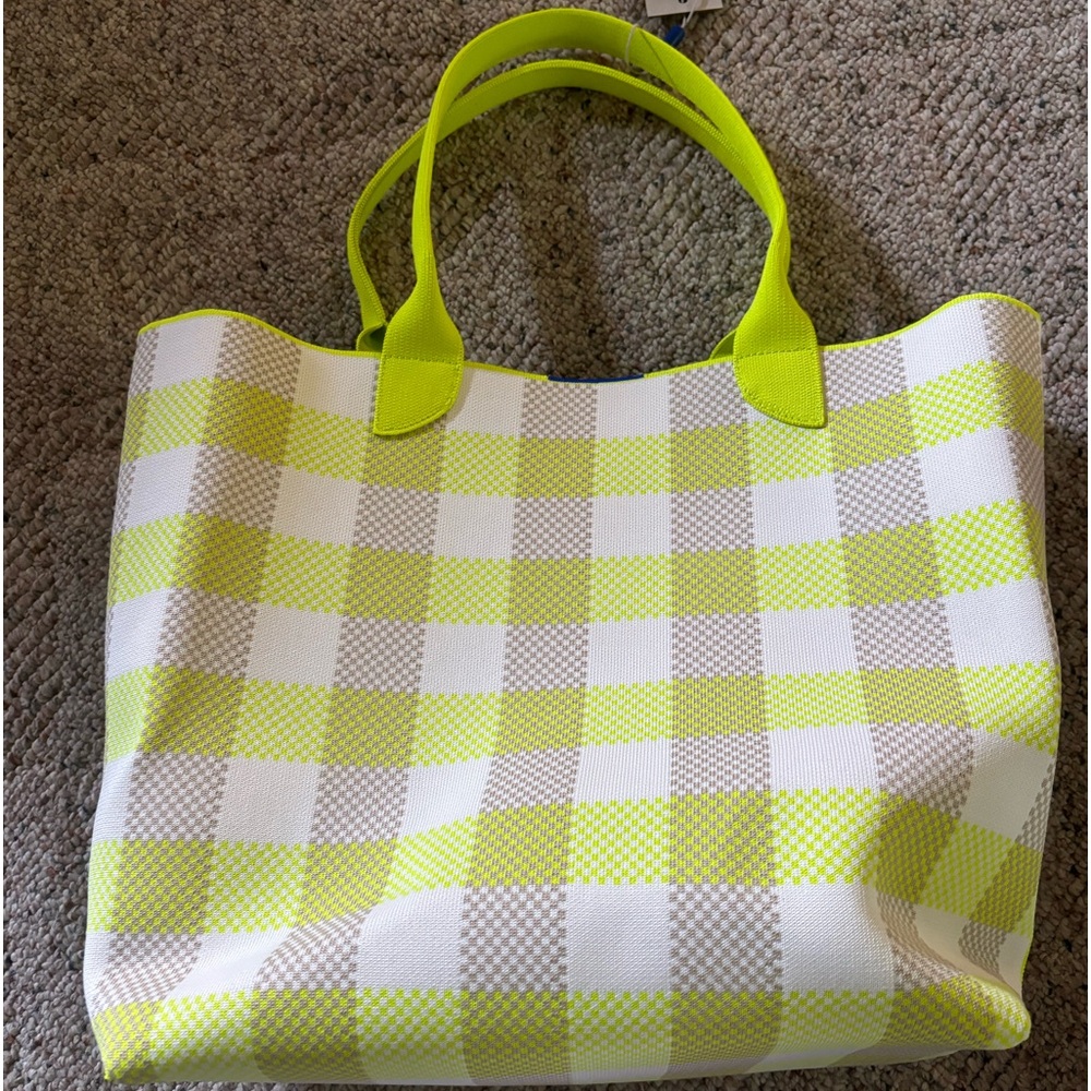 RETIRED NWT, The Rothy’s The Lightweight Tote- Citrus Gingham